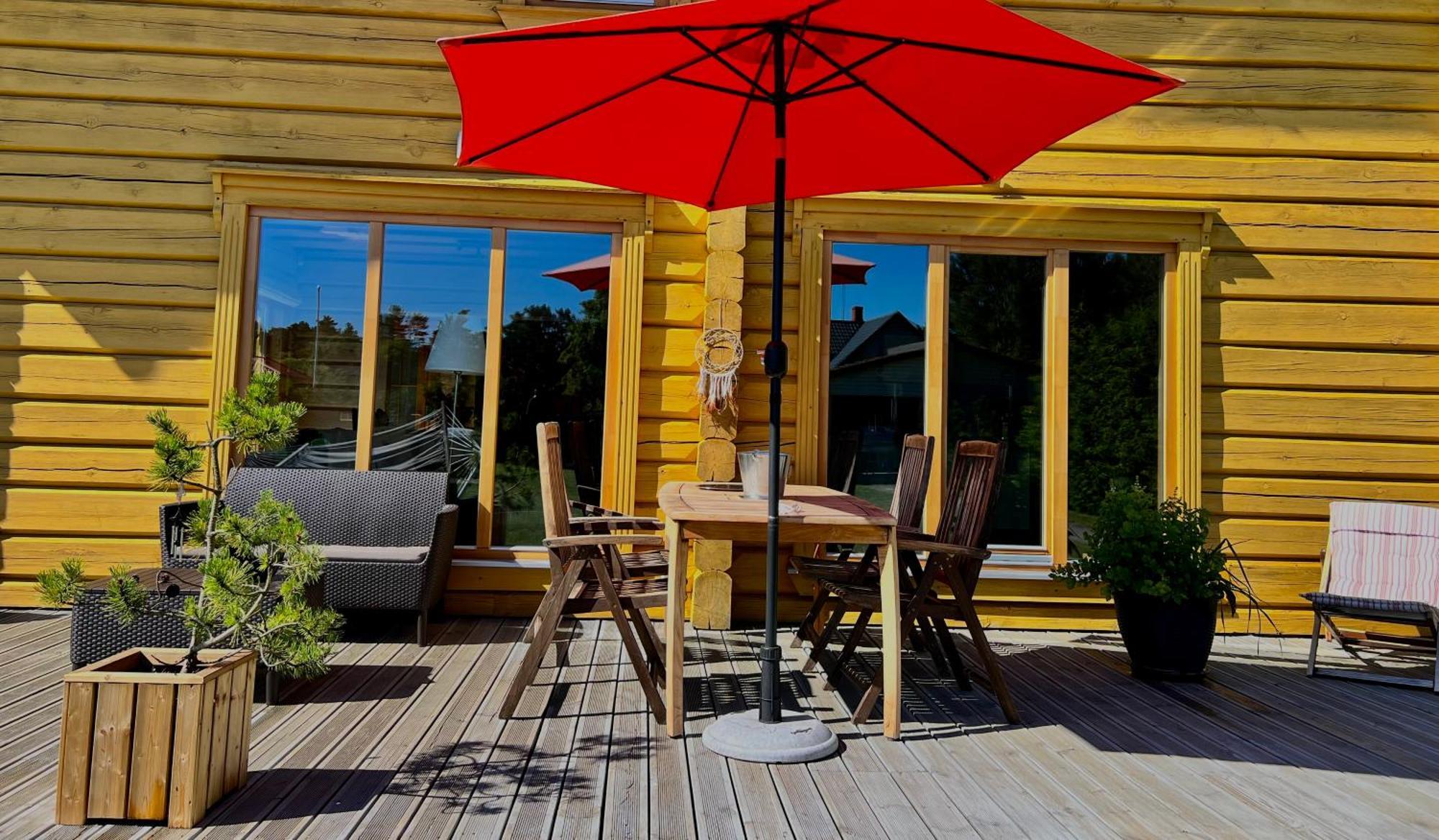 Villa Eco-House Ainaži Exterior foto
